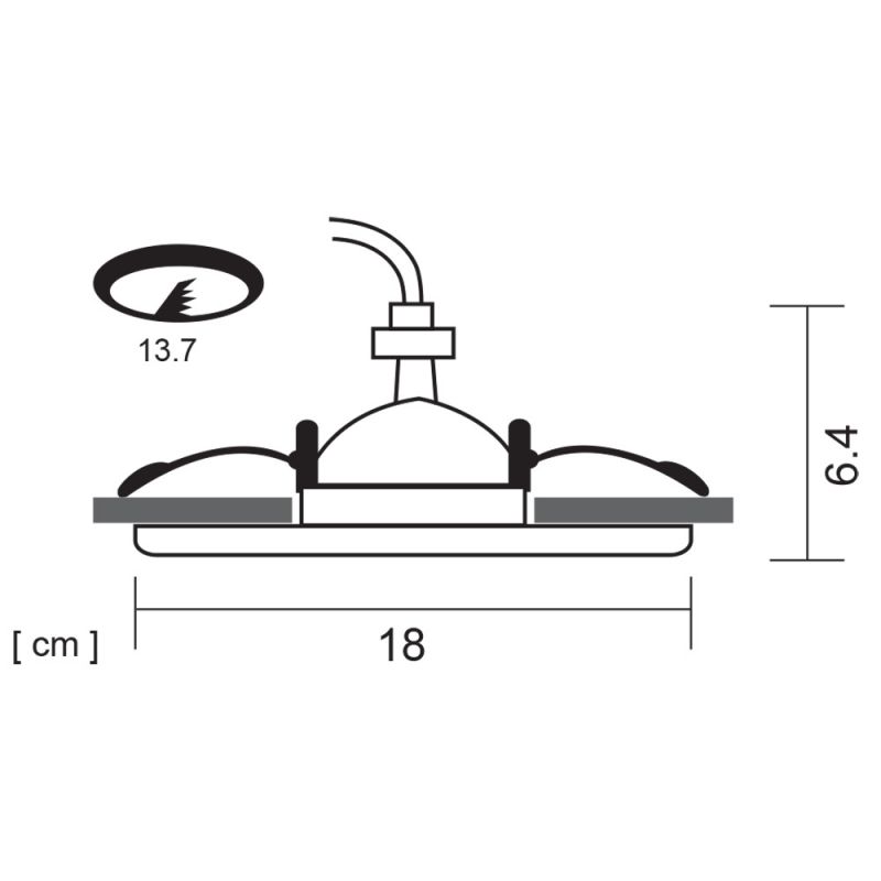 Светильник потолочный Arte Lamp A6664 A6664PL-1GY