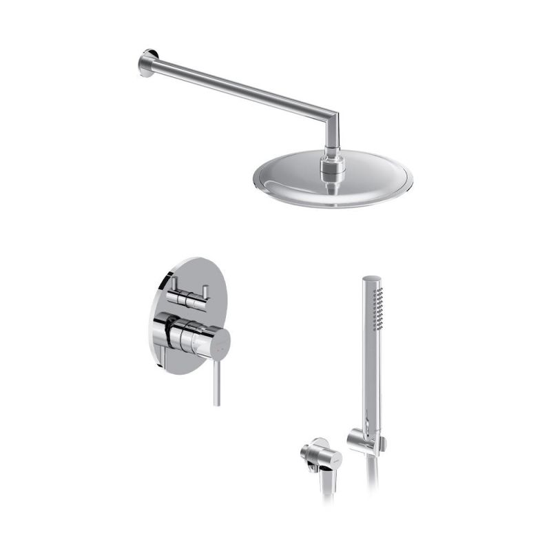 Встраиваемая душевая система Damixa Scandinavian Pure 936520000 хром фото 9