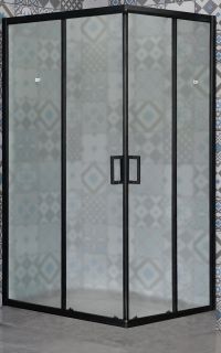 Душевой уголок RBHPD-C-BL,95х120 см