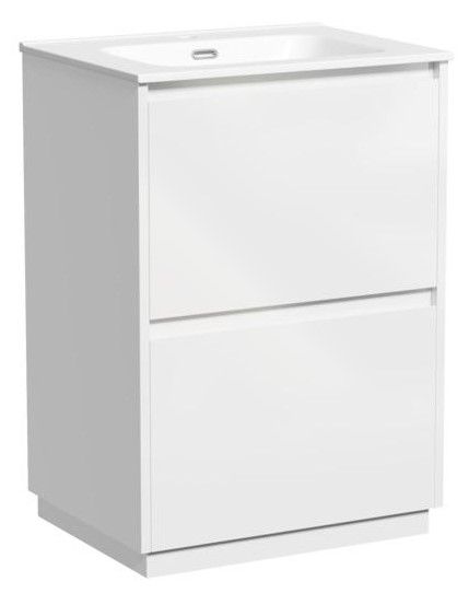 Тумба под раковину напольная SANCOS Libra Floor LB60FW белая 59 см фото 1