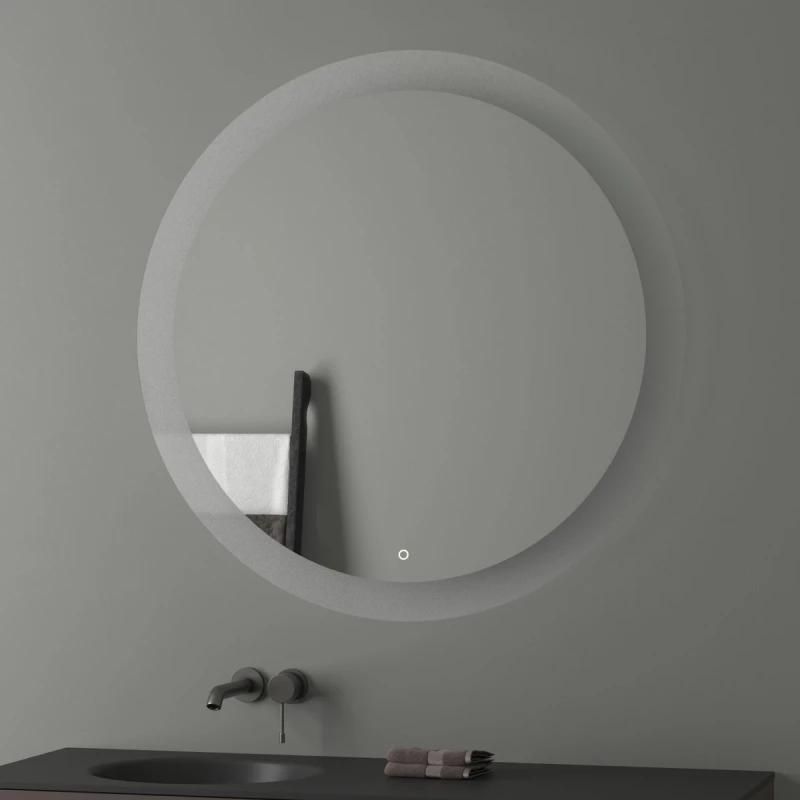 Зеркало для ванной EVOFORM Ledshine BY 2627, с LED-подсветкой и сенсорным выключателем Ø100см фото 3