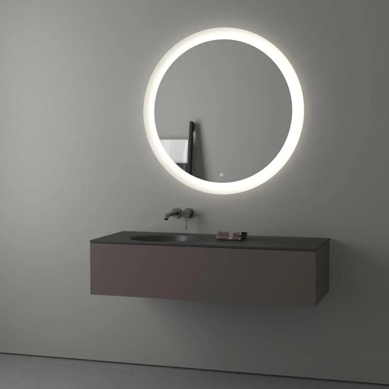 Зеркало для ванной EVOFORM Ledshine BY 2627, с LED-подсветкой и сенсорным выключателем Ø100см фото 4