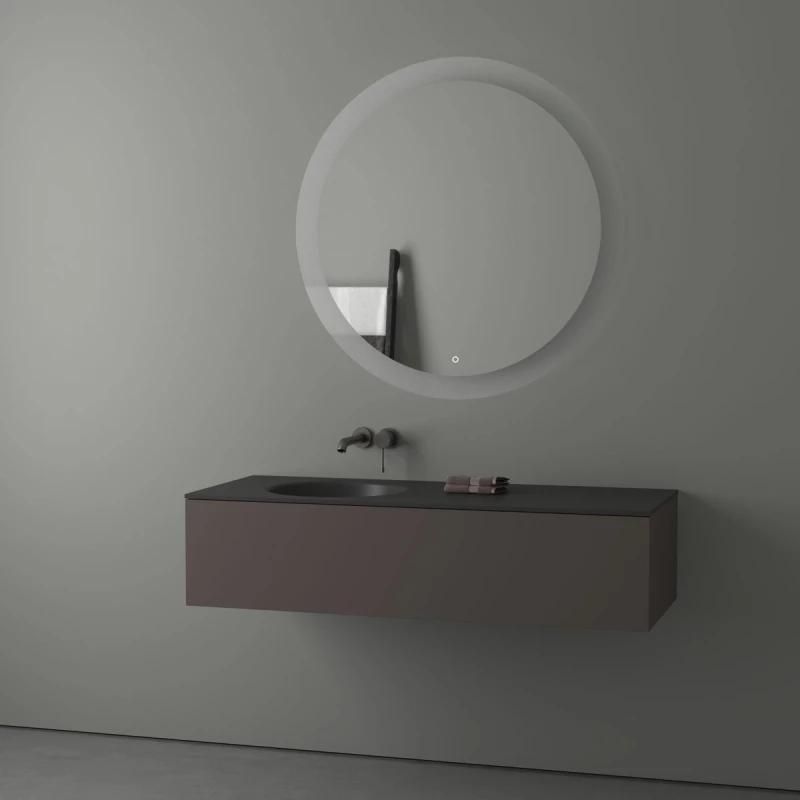 Зеркало для ванной EVOFORM Ledshine BY 2627, с LED-подсветкой и сенсорным выключателем Ø100см фото 5