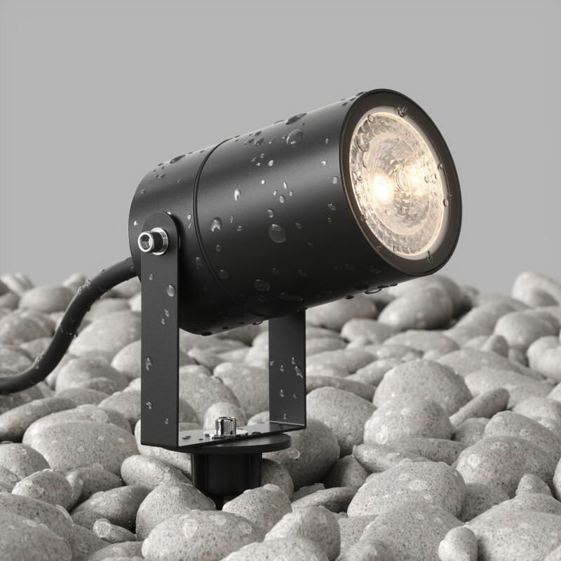 Грунтовый светильник Denkirs MOSS, IP65, GU10 LED, до 15 Вт, черный, алюминий DK9800-BK фото 3