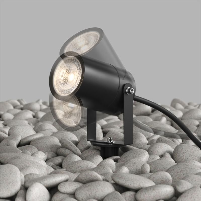 Грунтовый светильник Denkirs MOSS, IP65, GU10 LED, до 15 Вт, черный, алюминий DK9800-BK фото 4