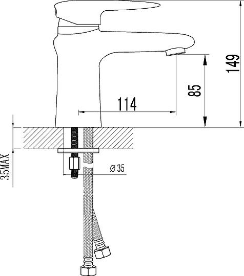 Смеситель Lemark LM4406C