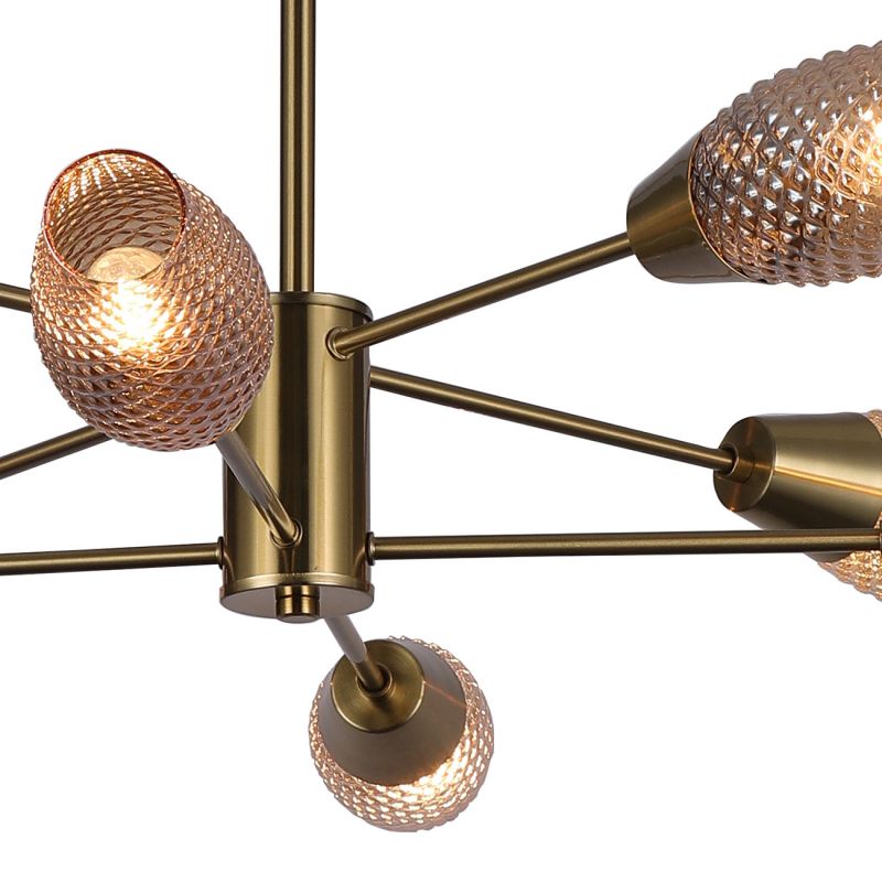 Люстра на штанге Escada DESIRE 10165/8PL Copper фото 9
