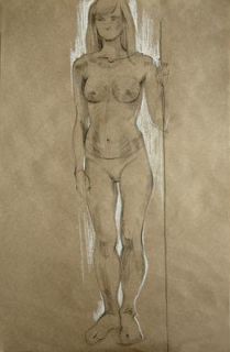 Картина "Девушка-статуэтка" Года Лайма
