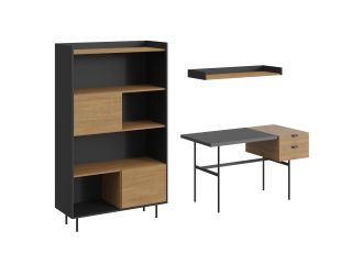 Композиция мебели (стеллаж, стол рабочий, полка) ОГОГО Обстановочка Look 23 BD-2808898