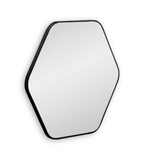 Зеркало в тонкой раме Smal Hexagon S Black BD-3067246