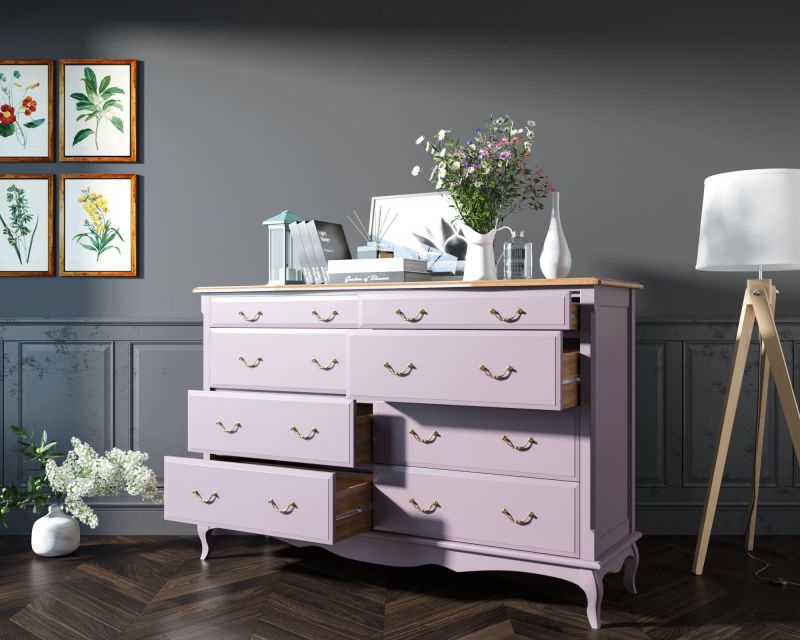 Комод Этажерка "Leontina Lavanda" фиолетовый BD-3090771 фото 2