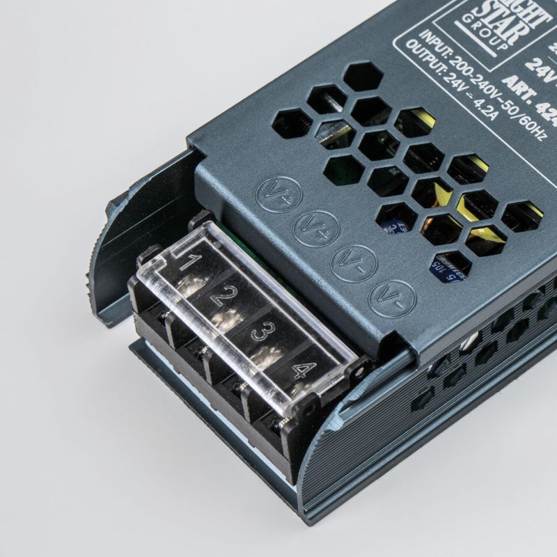 Тросовая система Lightstar Corda 5м и блок питания на 100W (max мощность ленты 18W/метр) 100CORDA5 фото 6