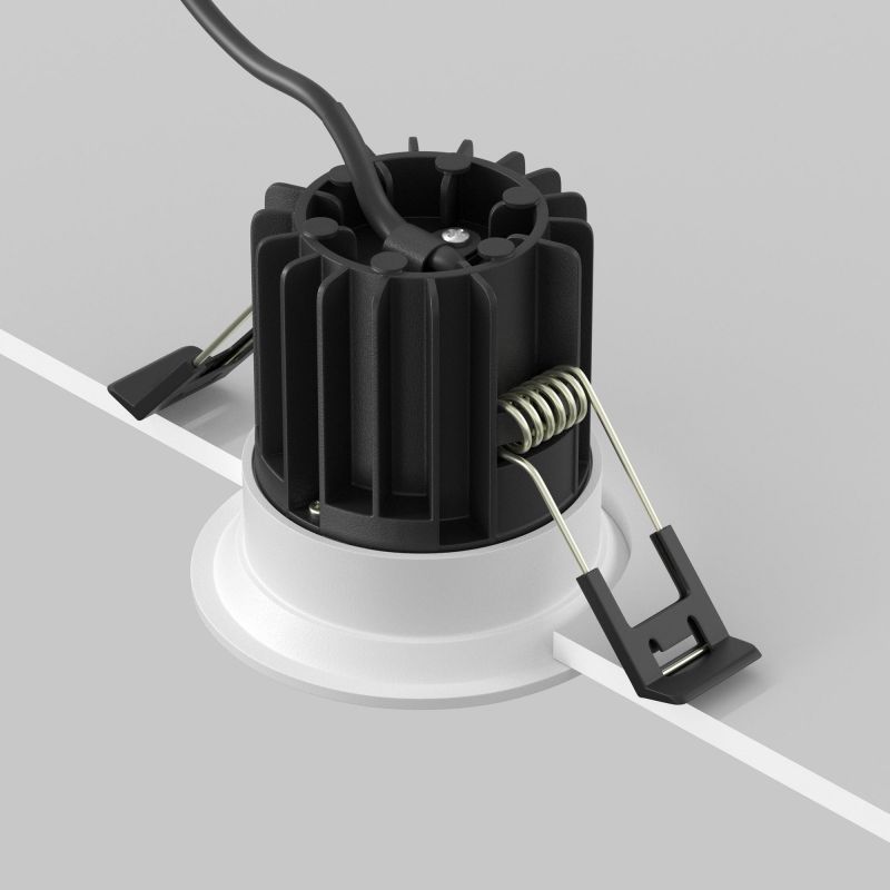 Встраиваемый светильник Maytoni Round LED 2700К(теплый) 7W DL058-7W2.7K-W фото 8