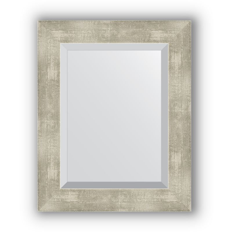 Зеркало с фацетом в багетной раме 41х51 Evoform EXCLUSIVE BY 1361 алюминий