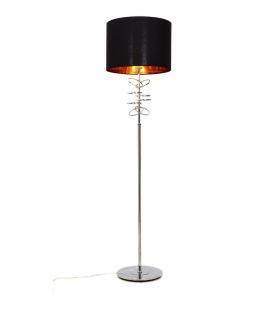 Торшер Lumina Deco Milari LDF 5530  E27 220-240V 2600-2900K LDF 5530 CHR+BK