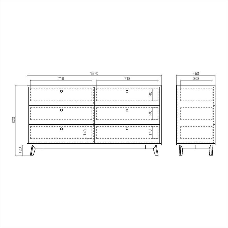 Комод The IDEA Frame BD-1964751