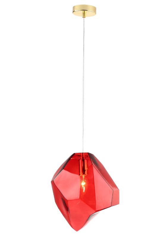 Светильник подвесной Crystal Lux NUESTRO NUESTRO SP1 GOLD/RED