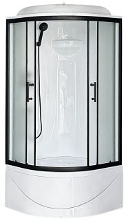 Душевая кабина Royal Bath Practic RB90BK1-M-BL, 90х90 см