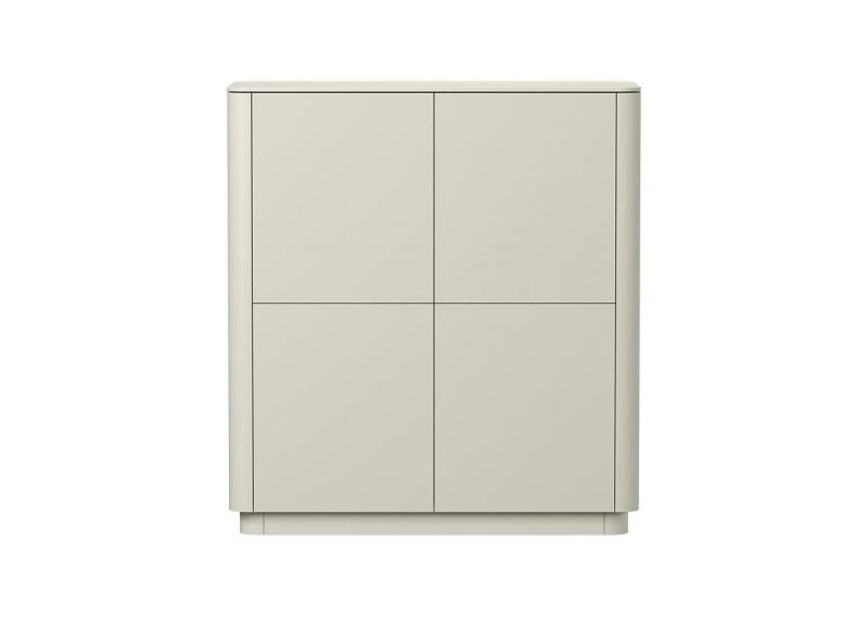 Шкаф  Ellipsefurniture Tammi 4 двери (молочный) TM010203170101 фото 1