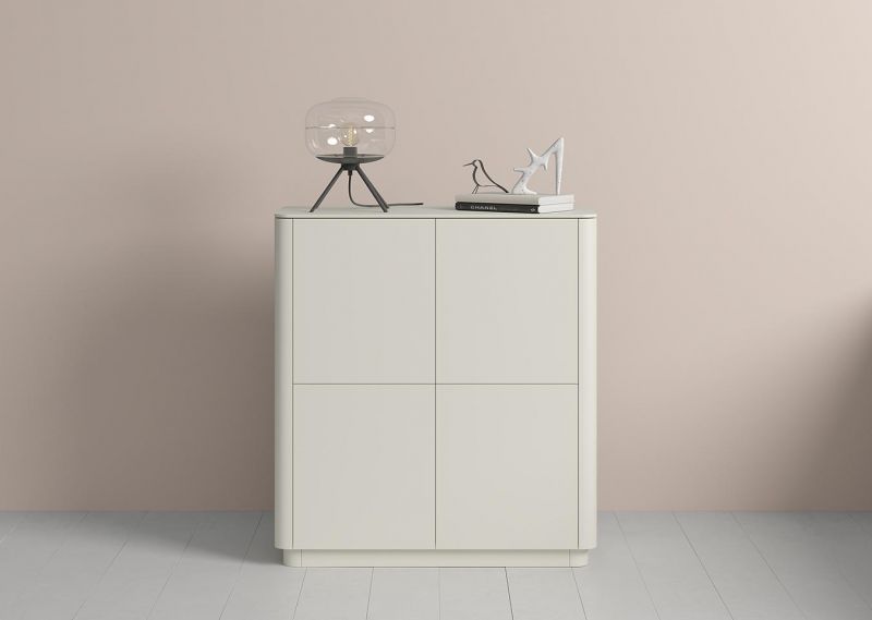 Шкаф  Ellipsefurniture Tammi 4 двери (молочный) TM010203170101 фото 3