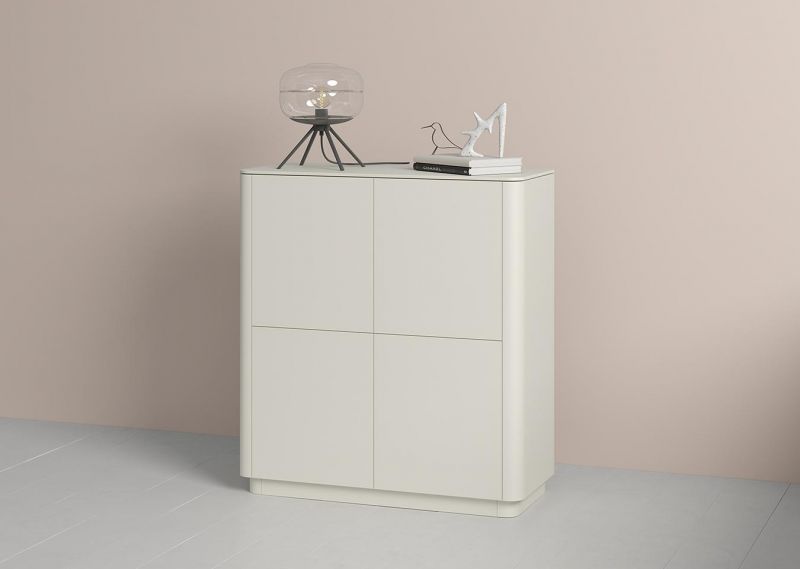 Шкаф  Ellipsefurniture Tammi 4 двери (молочный) TM010203170101 фото 4