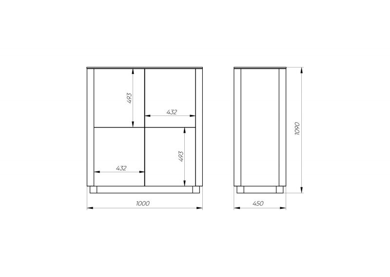 Шкаф  Ellipsefurniture Tammi 4 двери (молочный) TM010203170101 фото 6