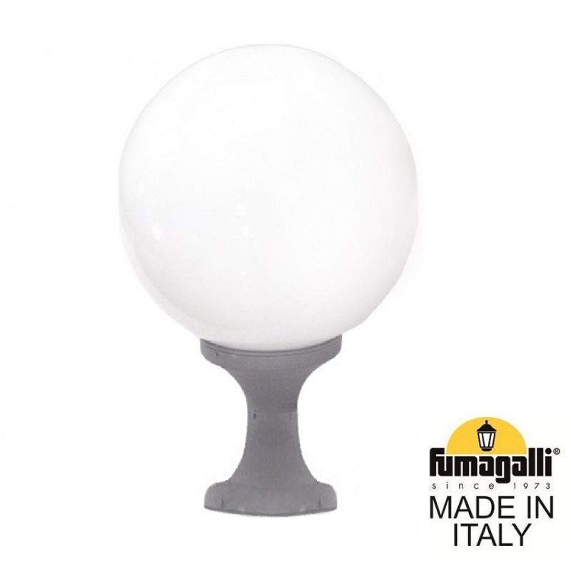 Ландшафтный фонарь FUMAGALLI NEW LOT/GLOBE 400 modern серый, бежевый G41.115.000.LYE27