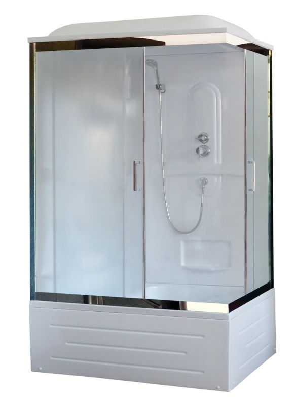 Душевая кабина Royal Bath BP L RB8100BP1-M-CH-L 80x100