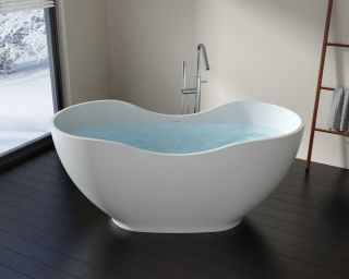 Ванна отдельностоящая NS Bath NSB-16679G 166 см