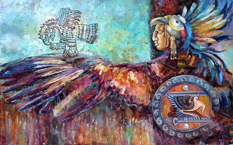 Картина "Танец орла" Елена Березина