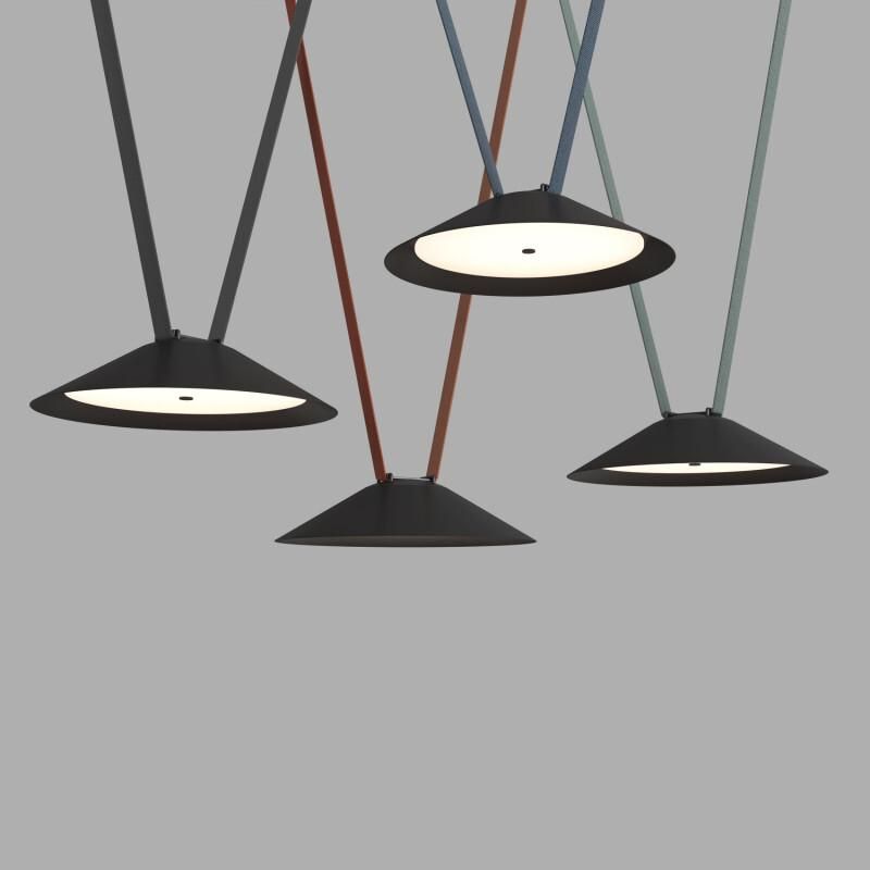 Cветильник для трека-ремня Denkirs Flow LED 20W 2700-6500K(регулируемый) черный, алюминий DK5664-BK фото 2