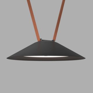 Cветильник для трека-ремня Denkirs Flow LED 20W 2700-6500K(регулируемый) черный, алюминий DK5664-BK