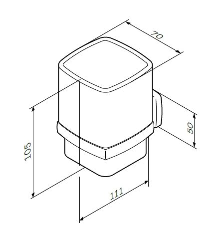 Стакан AM.PM Gem A9034300