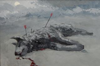 Картина "Сраженный зверь" Головченко Алексей