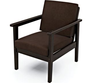 Кресло Лориан венге велюр коричневый BD-2283553