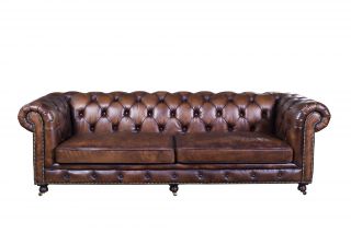 Диван Sotogrande Chesterfield RS073-3 BD-3053841 темно-коричневый