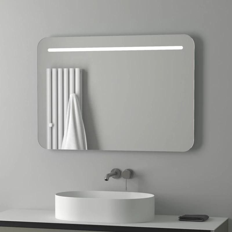 Зеркало для ванной EVOFORM Ledline BY 2147, с LED-светильником 100х70см фото 2