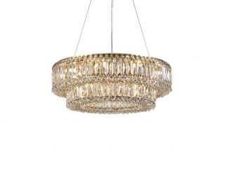 Люстра Newport 8450 Gold Clear crystal G9 8450+18/S gold