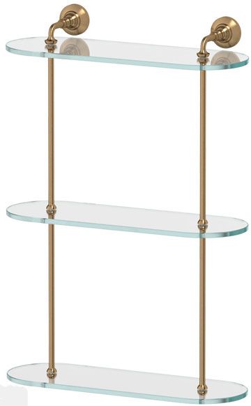 Полка 3-х ярусная 40 cm 3SC Stilmar STI 517 (бронза) фото 1