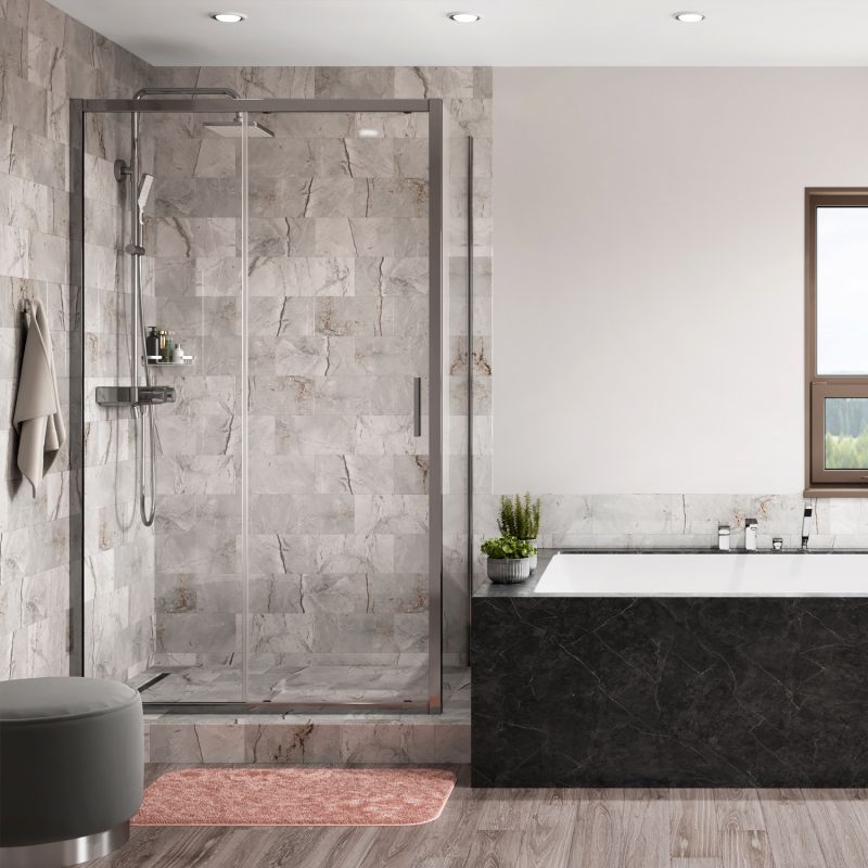 Душевой уголок WasserKRAFT Main 41S34 без поддона, 100х130 см фото 2