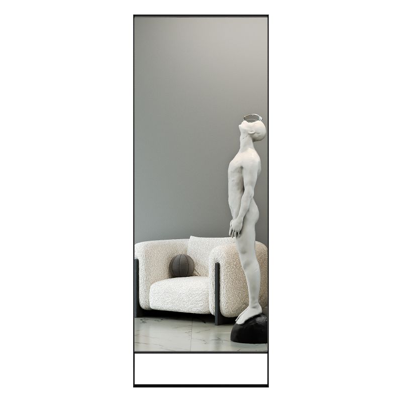 Напольно-настенное зеркало в раме GENGLASS HALFEO SLIM LEG XL BD-2551305 чёрное фото 1