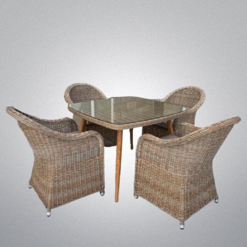 Комплект мебели Afina T368/Y490 Beige (4+1)