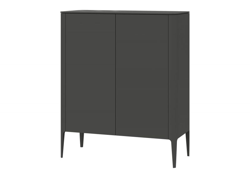 Шкаф  Ellipsefurniture Type 2 двери низкий (темно-серый) TY010306400101 фото 2