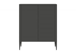Шкаф  Ellipsefurniture Type 2 двери низкий (темно-серый) TY010306400101