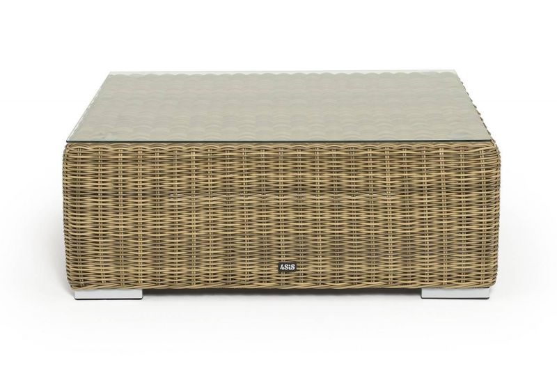 Журнальный столик 4SIS Капри плетеный, соломенного цвета BD-3128325 фото 1