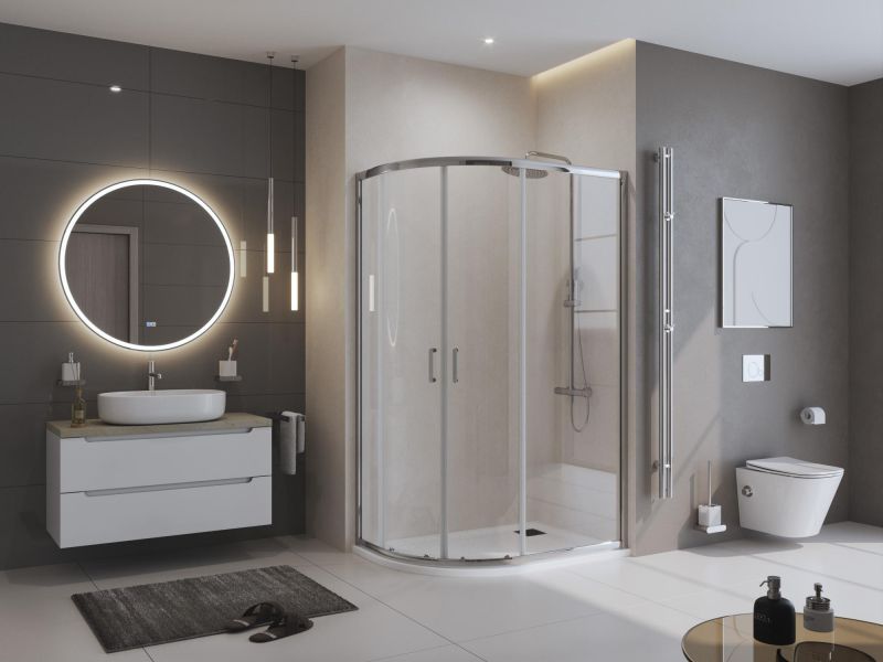 Душевой поддон BelBagno UNO TRAY-MR-UNO-RH-120/80-550-35-W-R-NO 120x80 фото 4