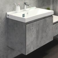 Тумба с раковиной Comforty Осло 00-00000836CF бетон светлый 80
