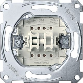 Механизм переключателя 2-клавишного Systeme Electric  BD-1493849