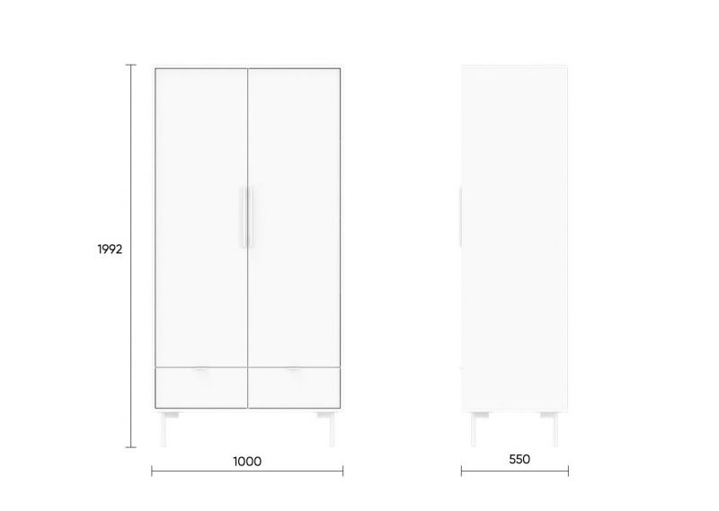 Шкаф Ellipsefurniture Hub HU010103310101 фото 2