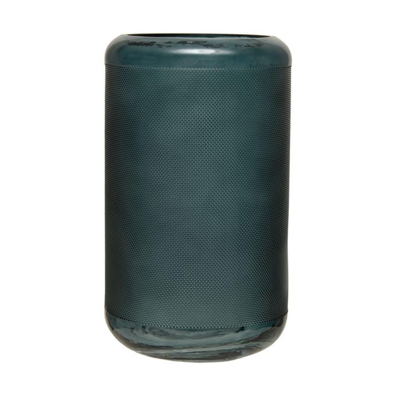 Декоративная ваза из стекла Цилиндр, 148х148х253, синий Ekg-17